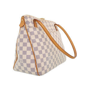 Louis Vuitton Figerie Bag Shoulder Damier White Azur